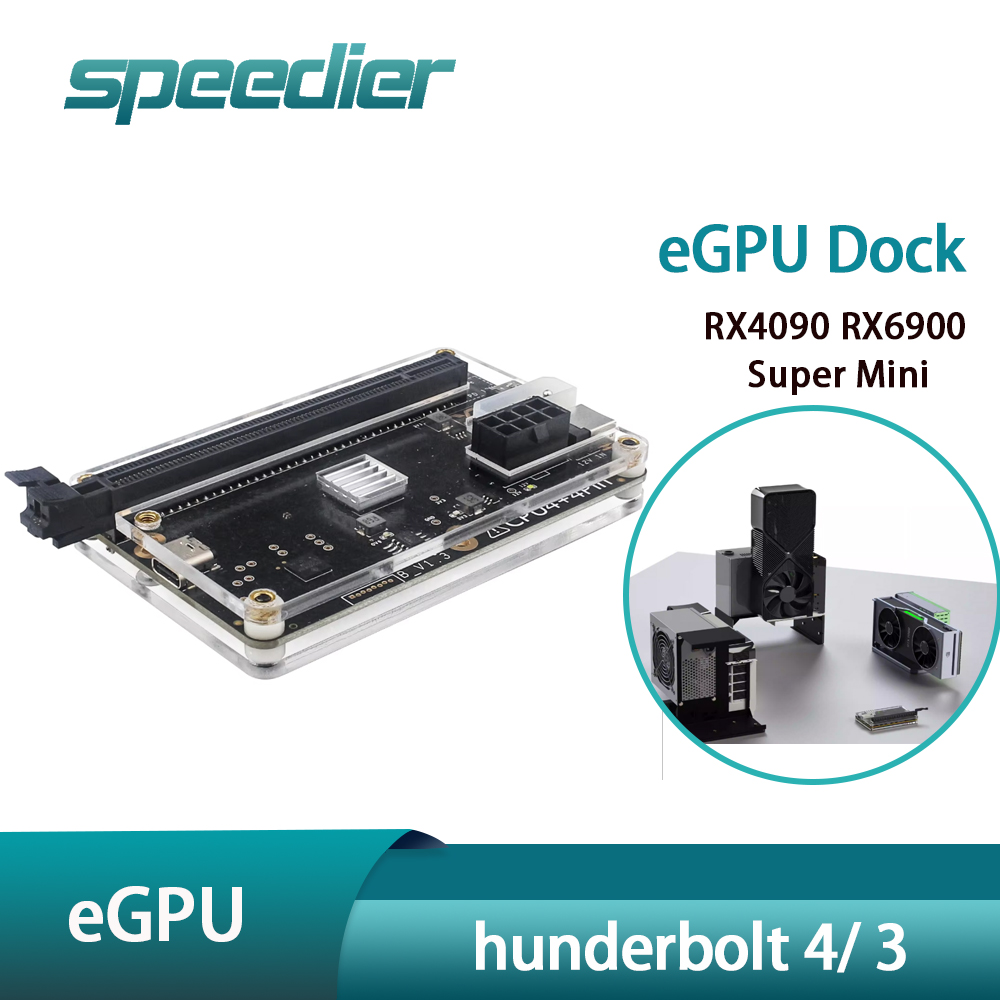 Thunderbolt 4 Egpu Dock Mini Pc - Dock Thunderbolt 4 3 eGPU, Estação