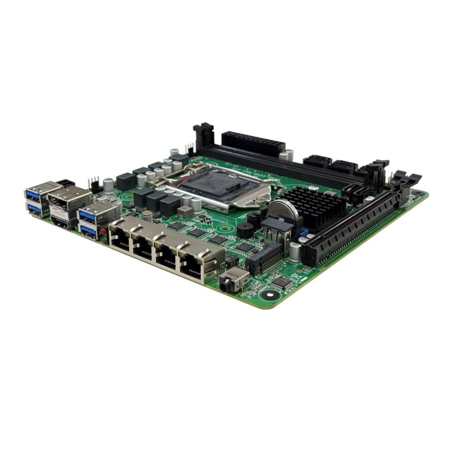 Placa-mãe C246 ITX NAS Suporta - Nas Motherboard 8 Sata Mini Itx avaliação e preço