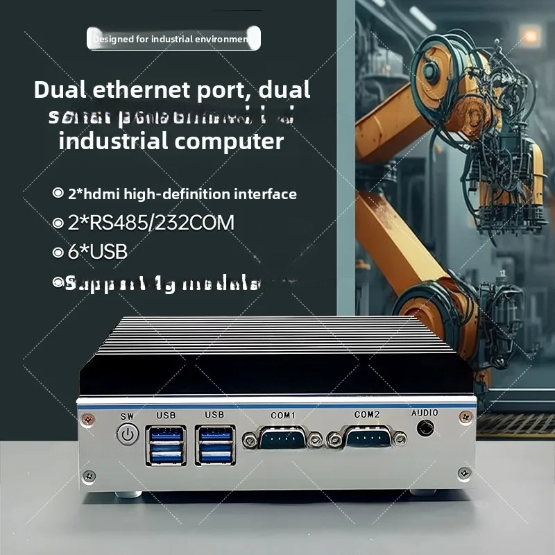 Mini PC Industrial - Quad-Core - Fanless Industrial Pc Rs485 Core I7 avaliação e preço