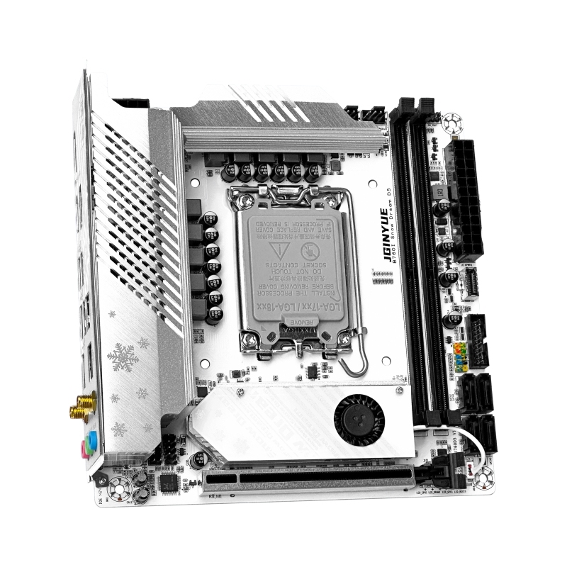 Placa-Mãe JGINYUE B760i LGA 17 - Lga1700 Itx Motherboard Ddr5 avaliação e preço