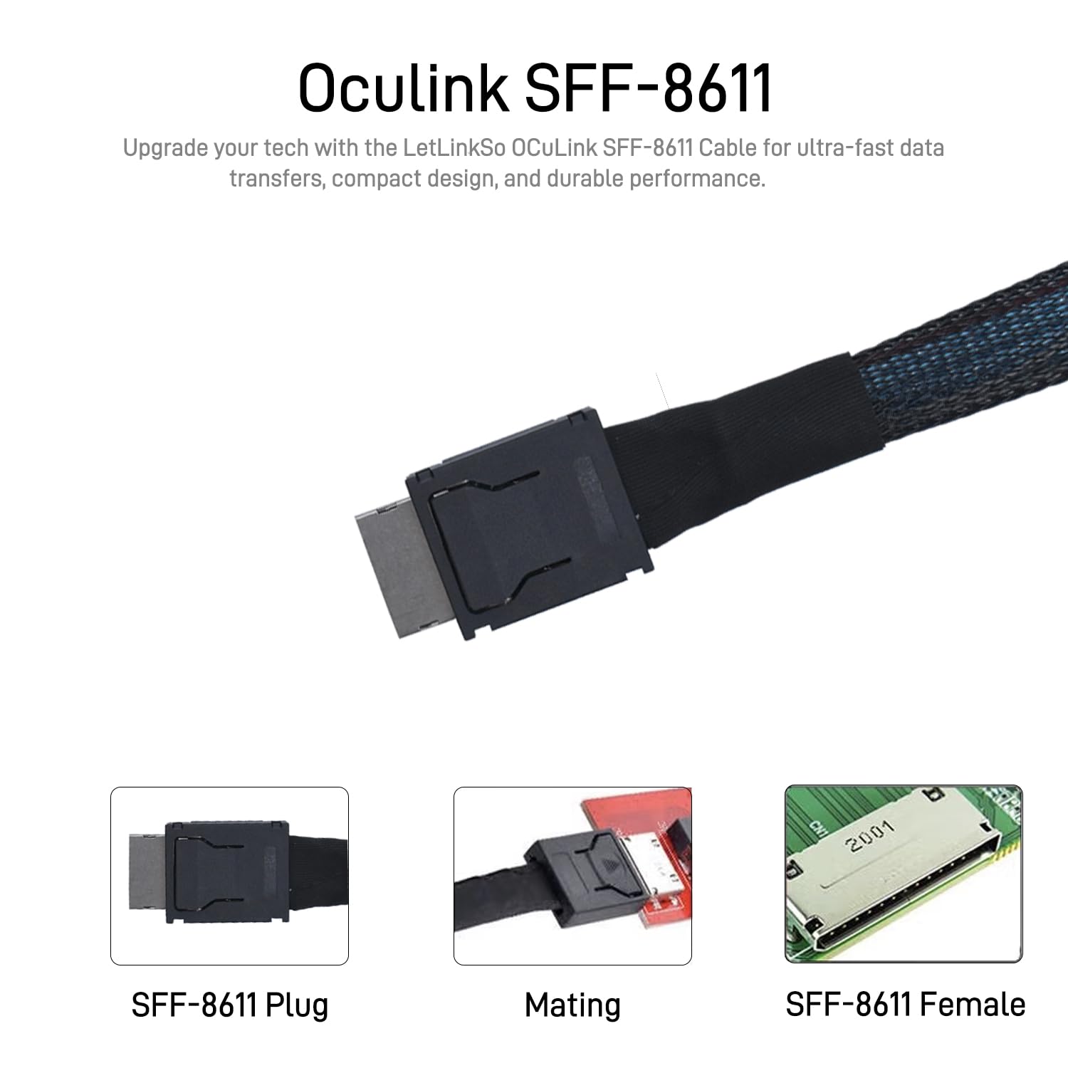 JonISerl Oculink Cable PCIe 4. - Oculink Egpu Mini Pc avaliação e preço